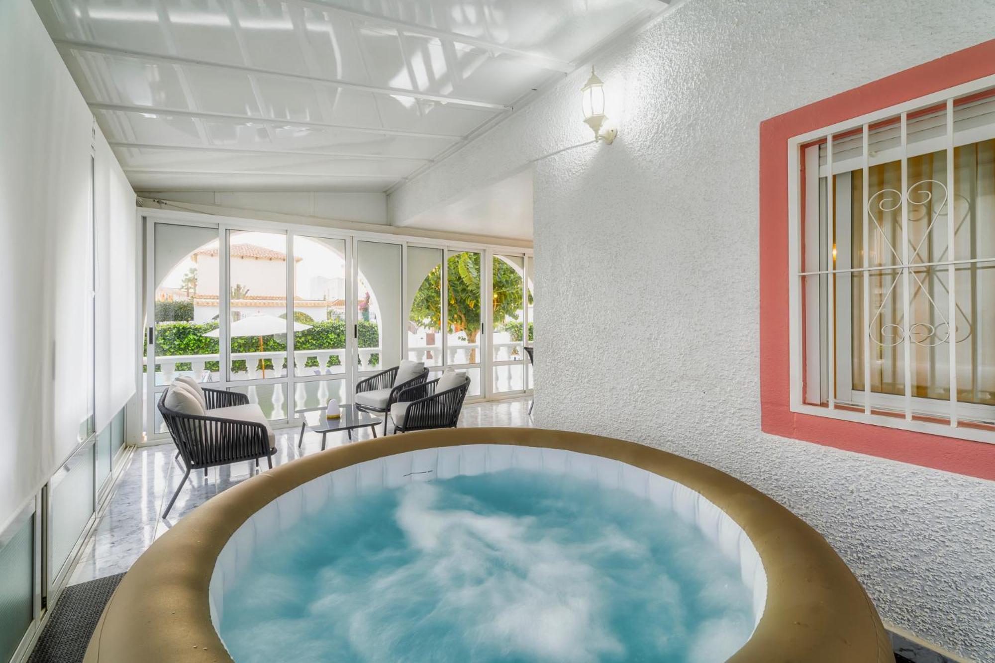 Villa Marie Estancia Premium En El Mar Menor Con Jacuzzi Climatizado ลอส นาเรโฮส ภายนอก รูปภาพ